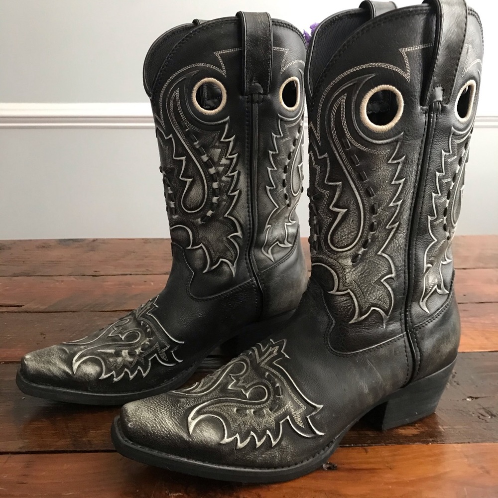 Men’s Durango 12” Gambler Jack Walker heeled boot